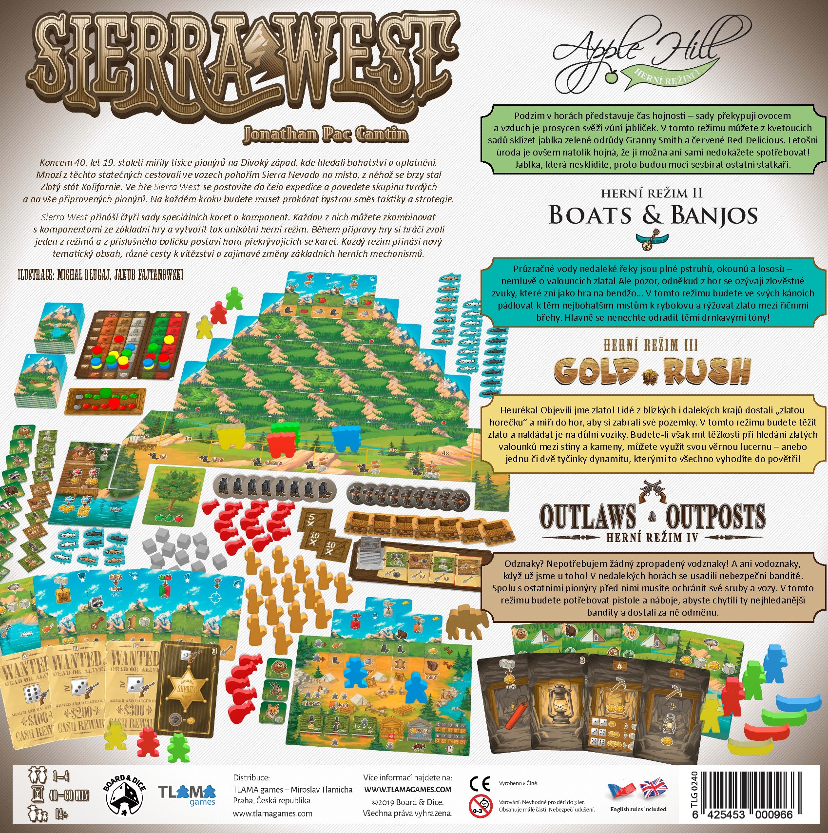 TLAMA games Sierra West CZ/EN Obrázek