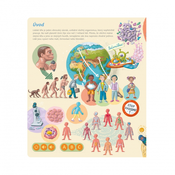 Albi Kniha Lidské tělo Obrázek