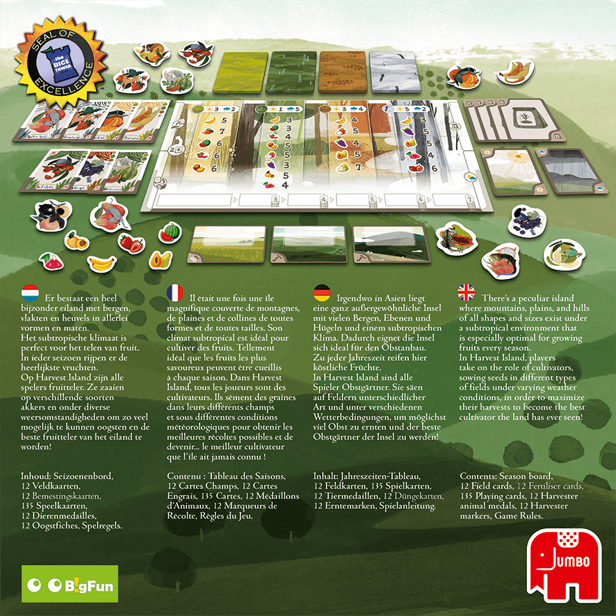 Jumbo Harvest Island - DE/FR/NL/EN Obrázek