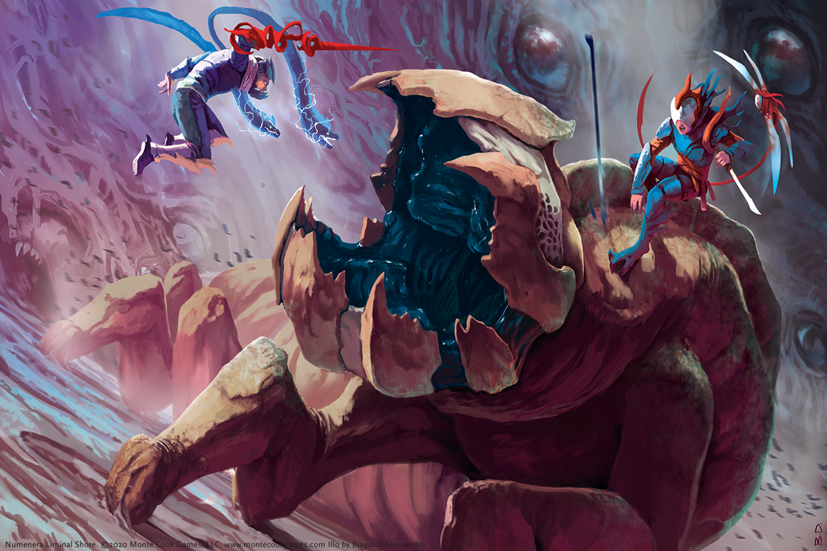 Monte Cook Games Numenera Liminal Shore Obrázek