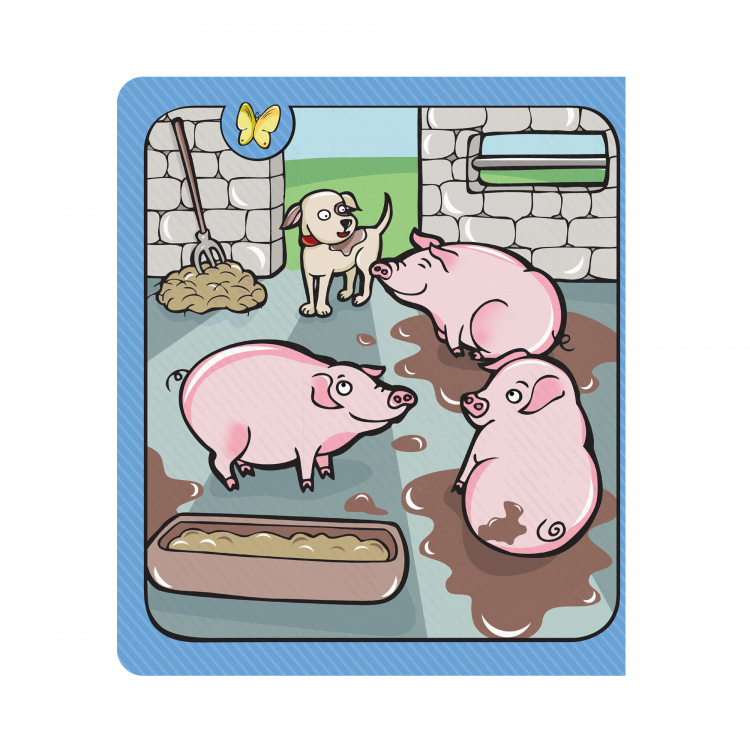 Albi Kniha Zvířátka na statku Obrázek