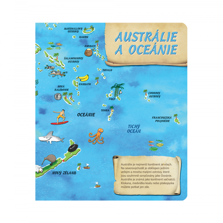 Albi Kniha Atlas světa Obrázek