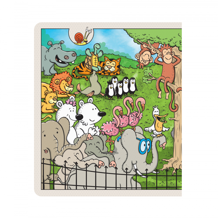 Albi Kniha Zvířátka v ZOO Obrázek