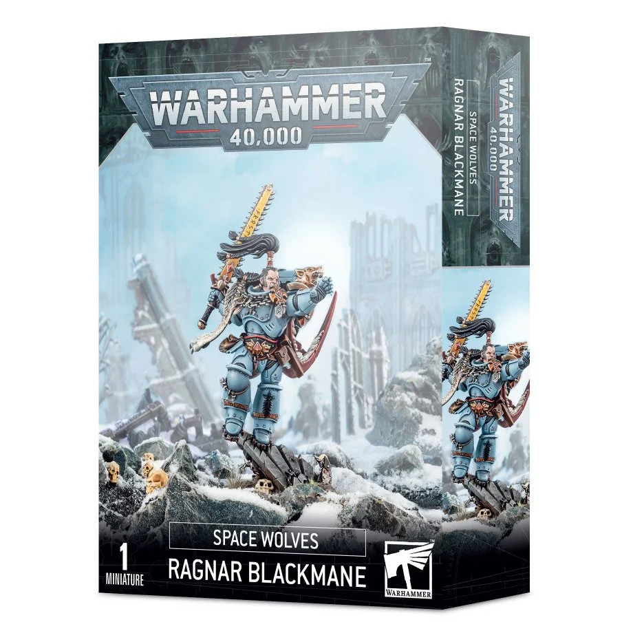 Games Workshop Space Wolves: Ragnar Blackmane Obrázek