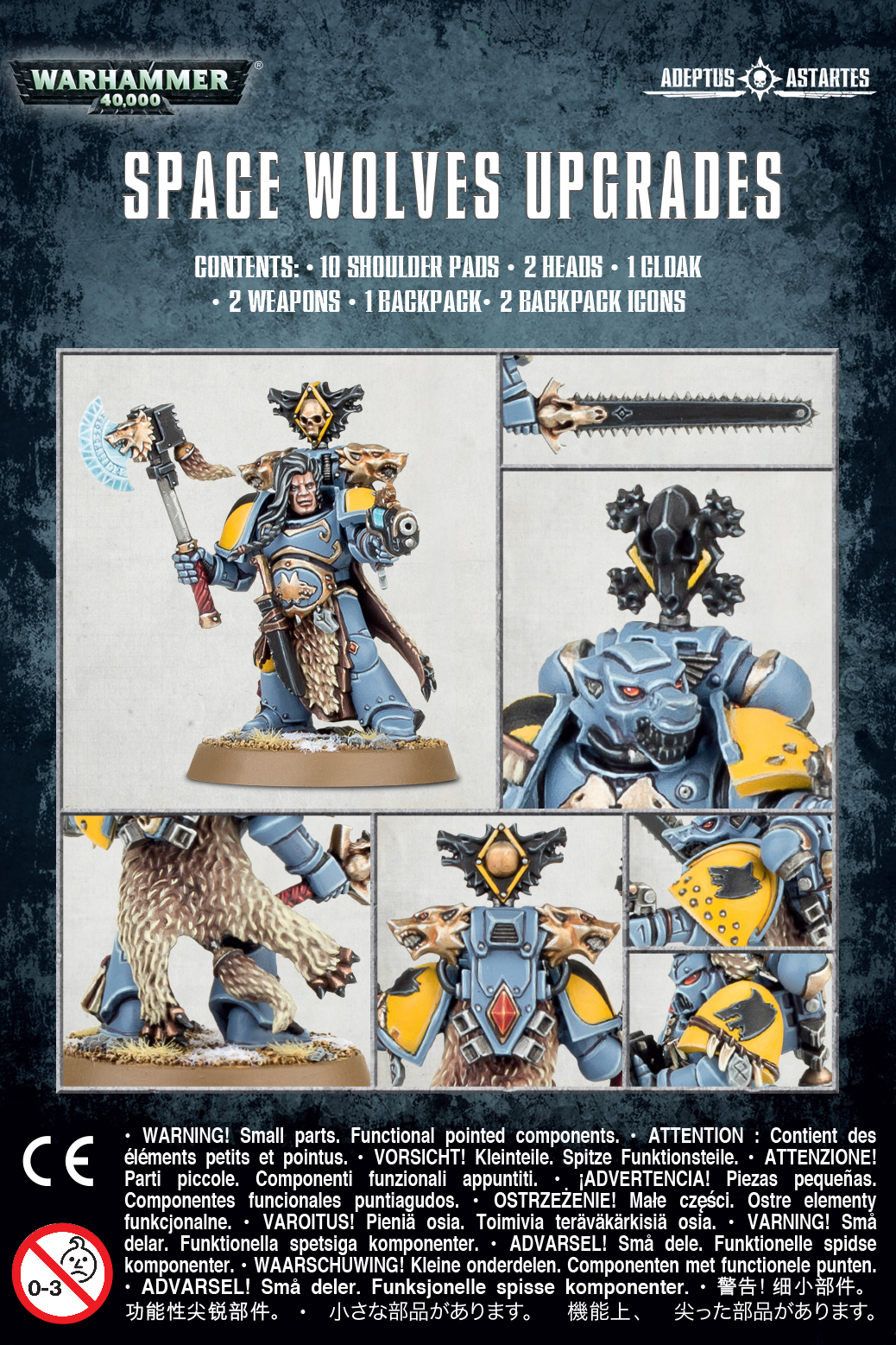 Games Workshop Space Wolves: Upgrades Obrázek