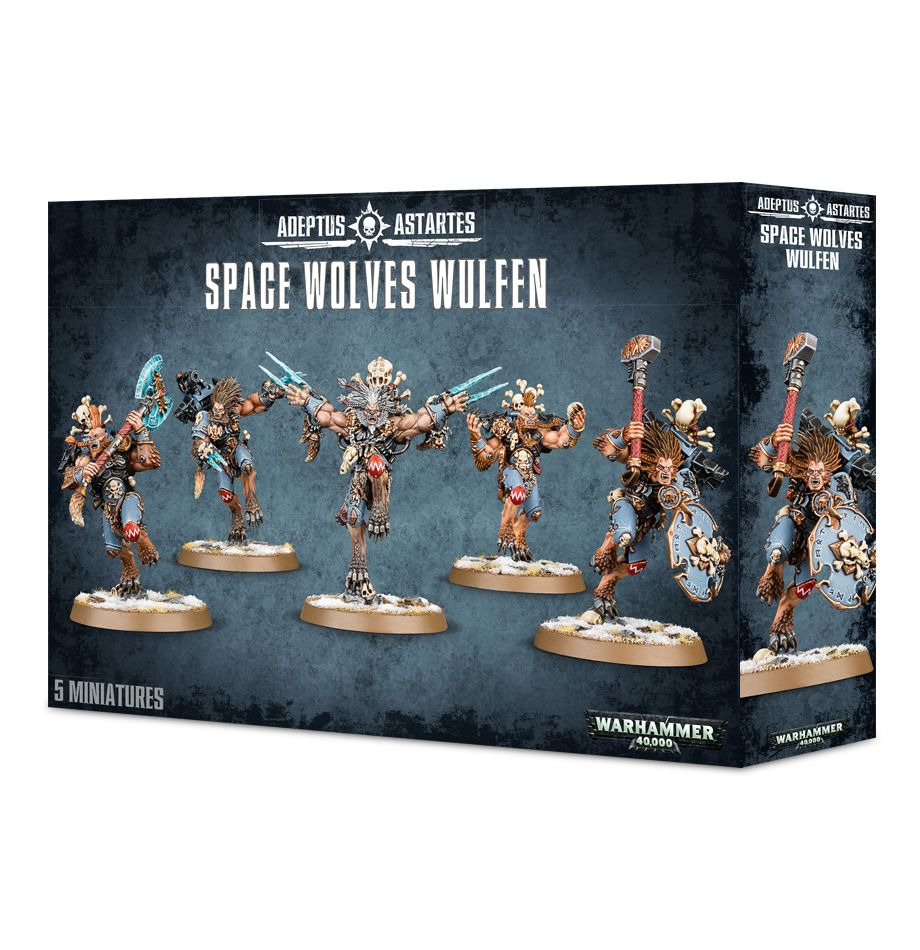 Games Workshop Space Wolves: Wulfen Obrázek