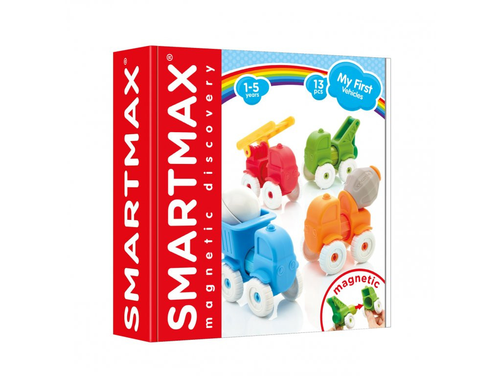 SmartMax - Moje první autíčka - 13 ks Obrázek