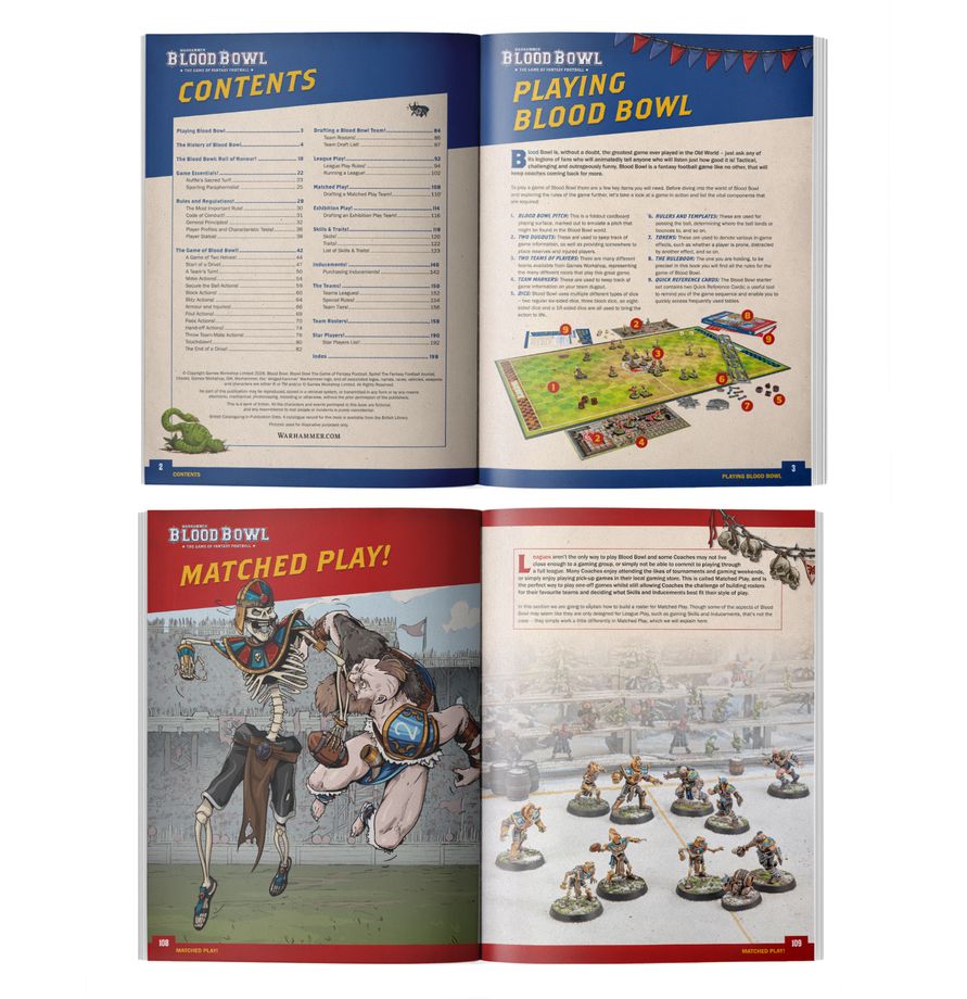 Games Workshop Blood Bowl Rulebook 2020 Obrázek
