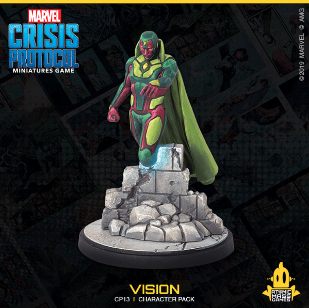 Atomic Mass Games Marvel Crisis Protocol: Vision and Winter Soldier Obrázek