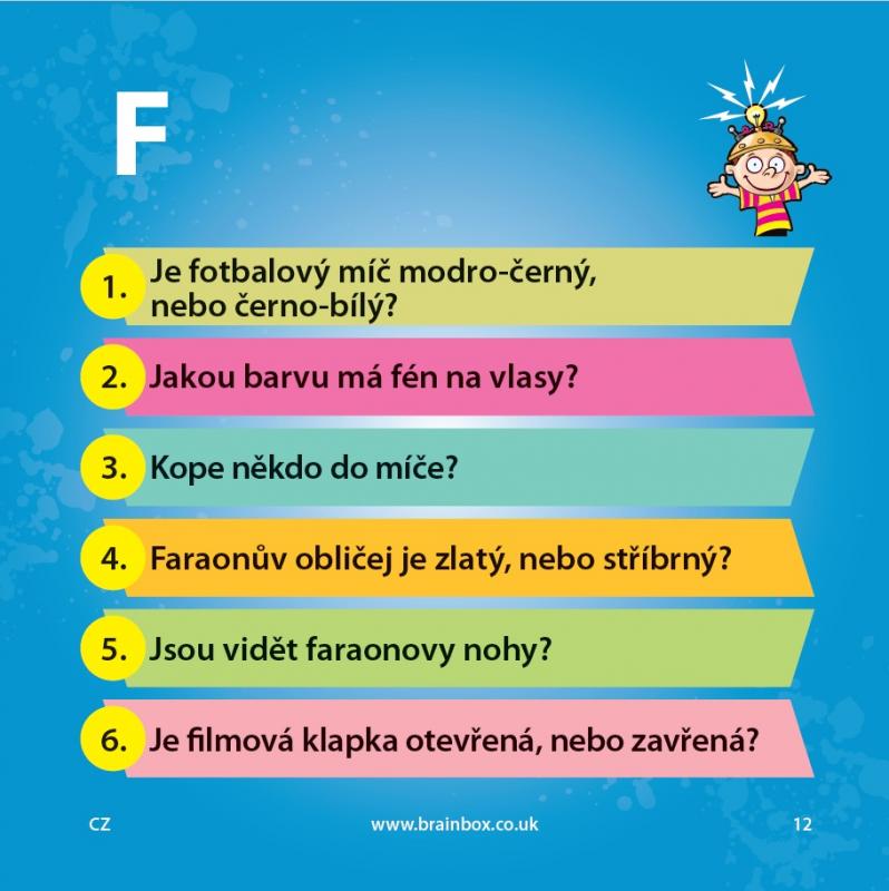 Blackfire CZ BrainBox - Abeceda Obrázek