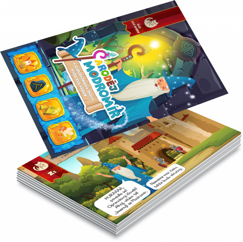 REXhry Čaroděj Modromír Obrázek