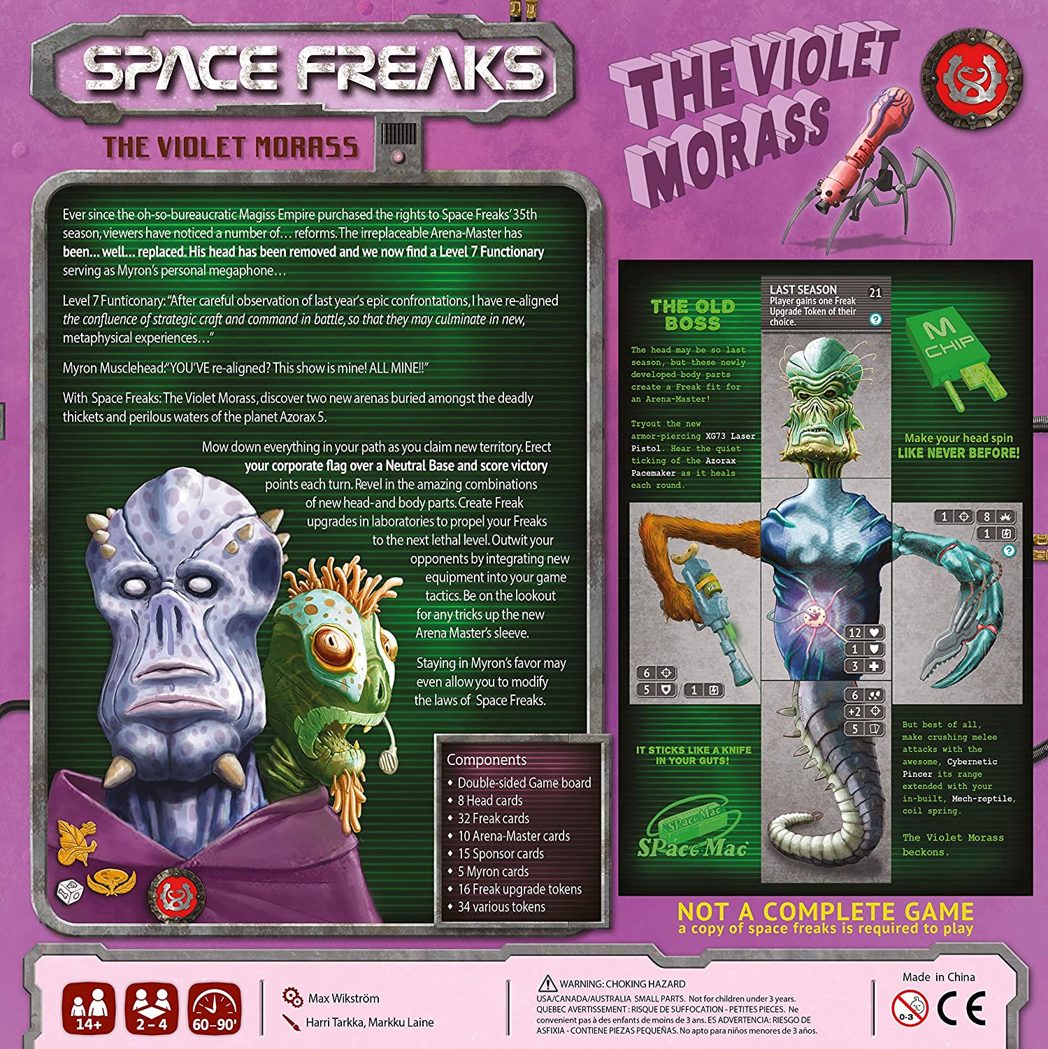 Lautapelit.fi Space Freaks - Violet Morass Obrázek