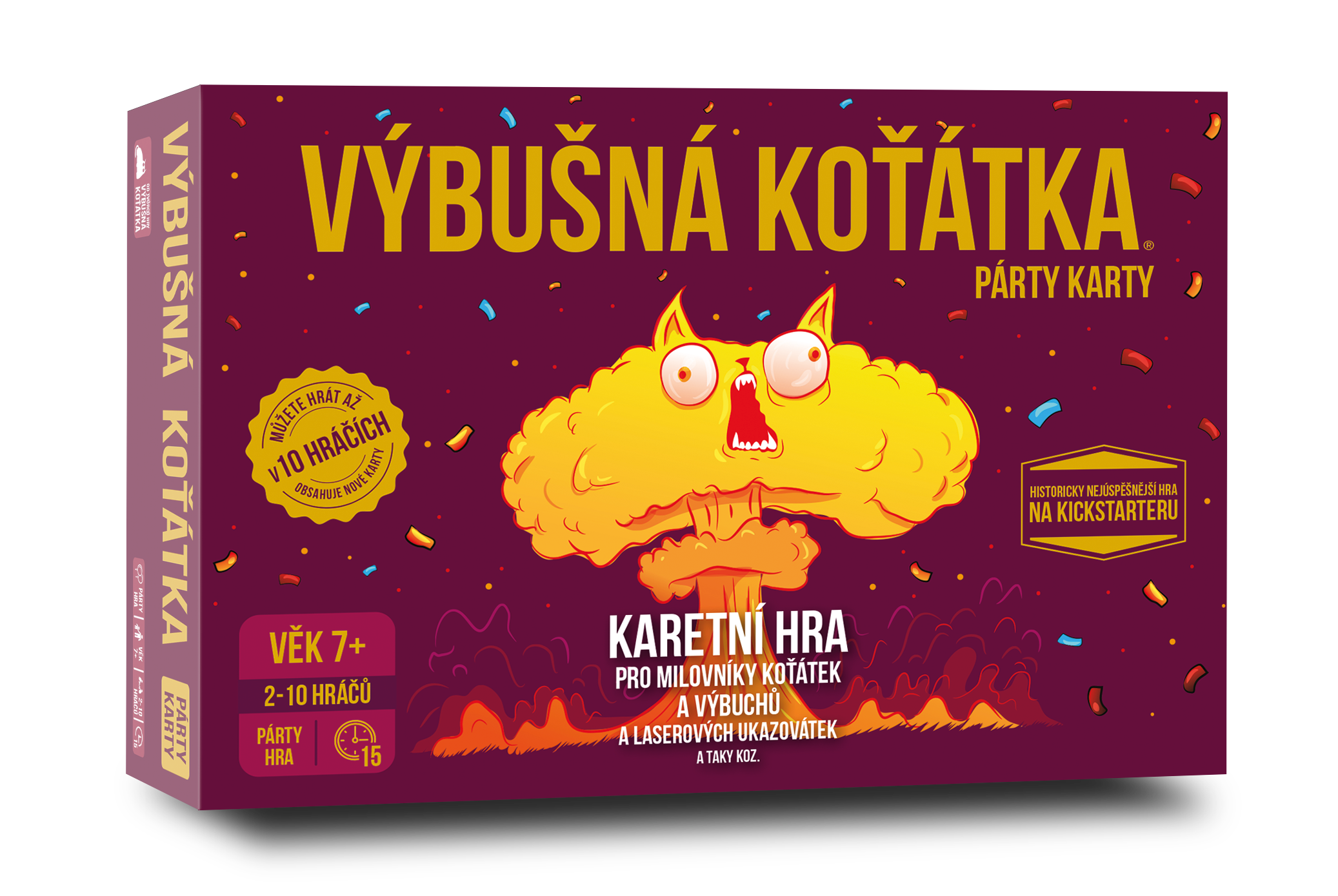 Blackfire CZ Výbušná koťátka: párty karty Obrázek