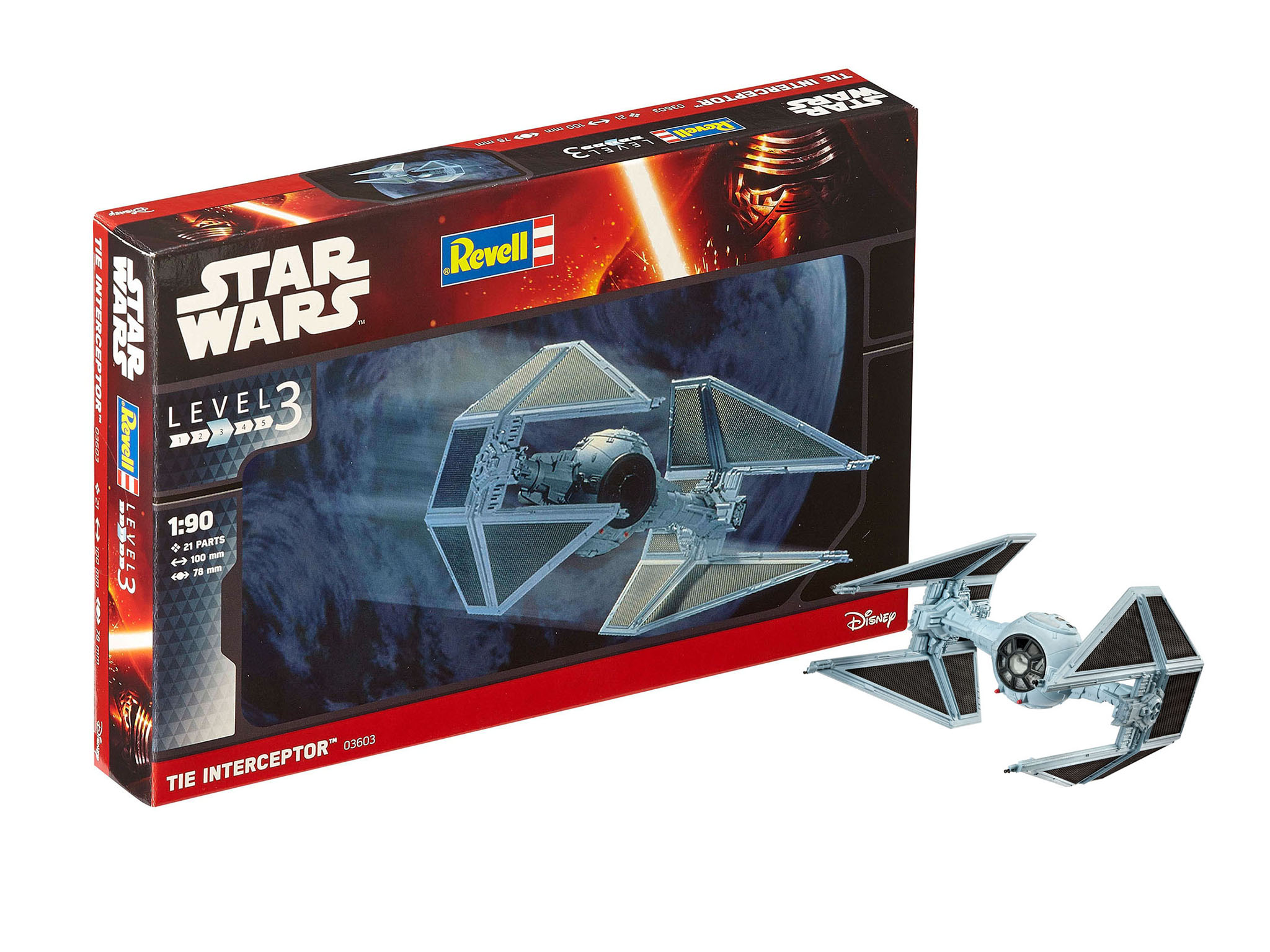 Revell Star Wars - TIE Interceptor Set Obrázek