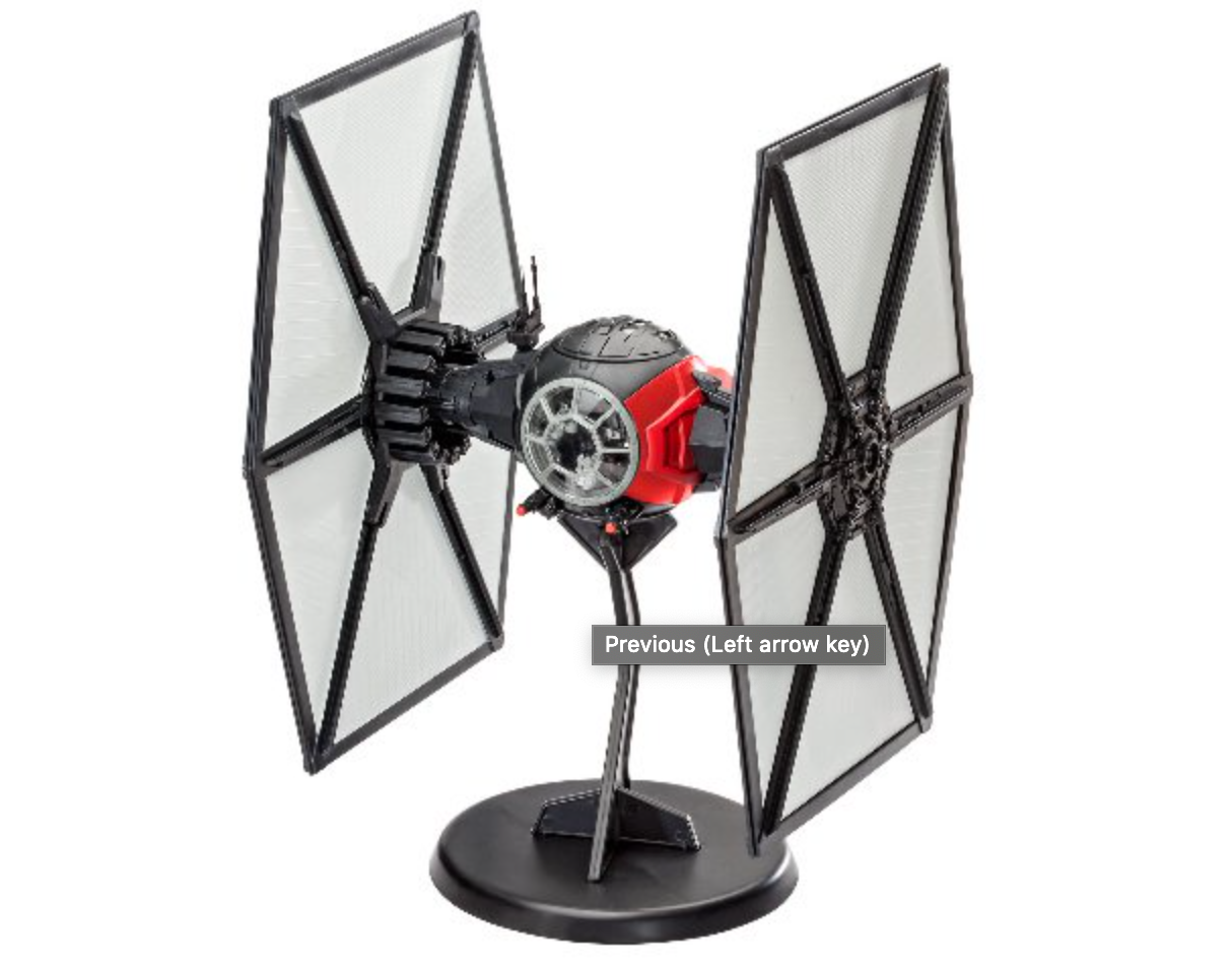 Revell Star Wars - First Order Special Forces TIE Fighter Obrázek