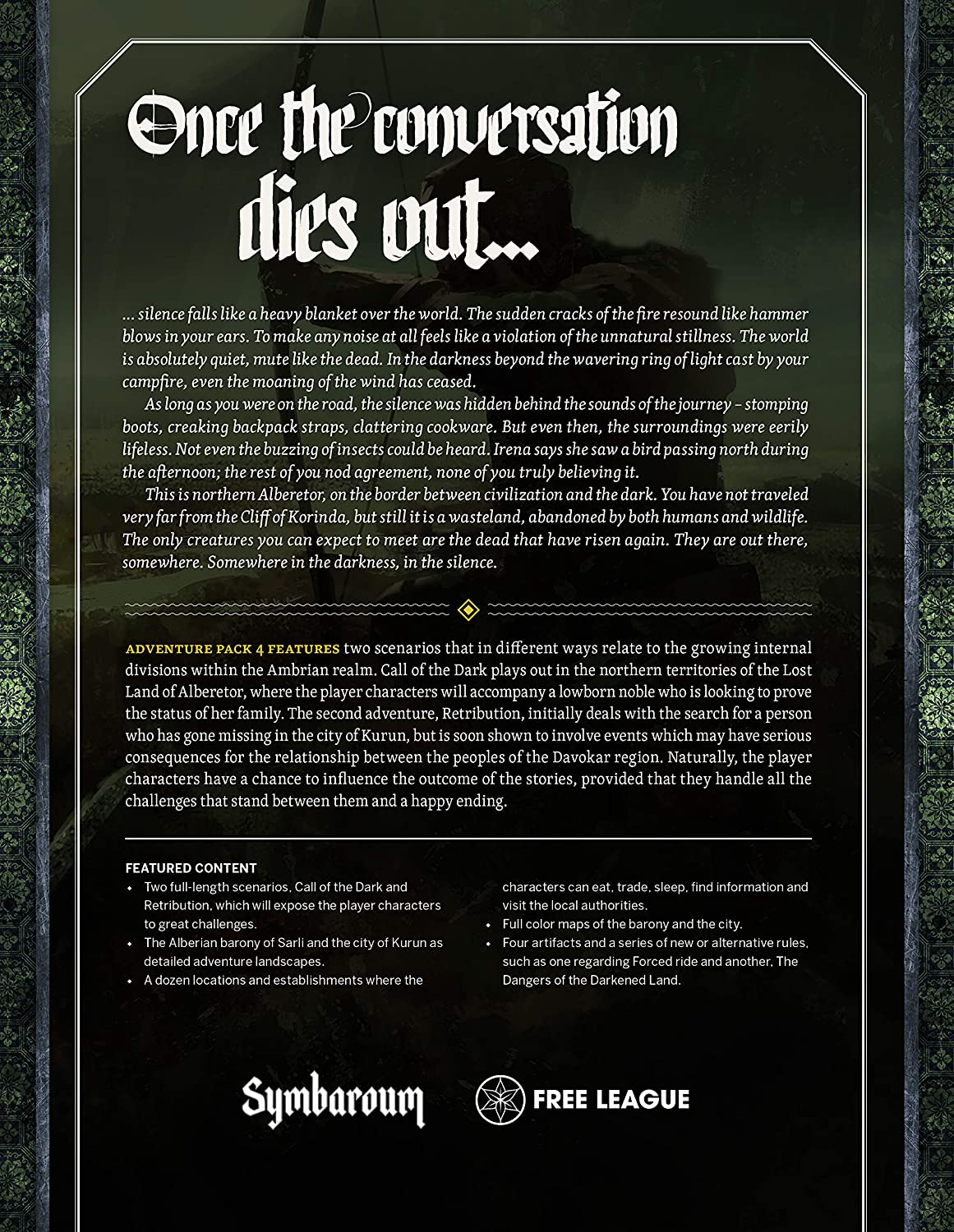 Free League Publishing Symbaroum - Adventure Pack 4 Obrázek