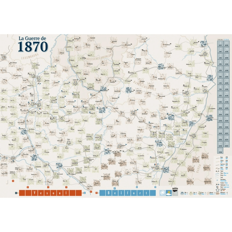GMT Games La Guerre de 1870 Obrázek