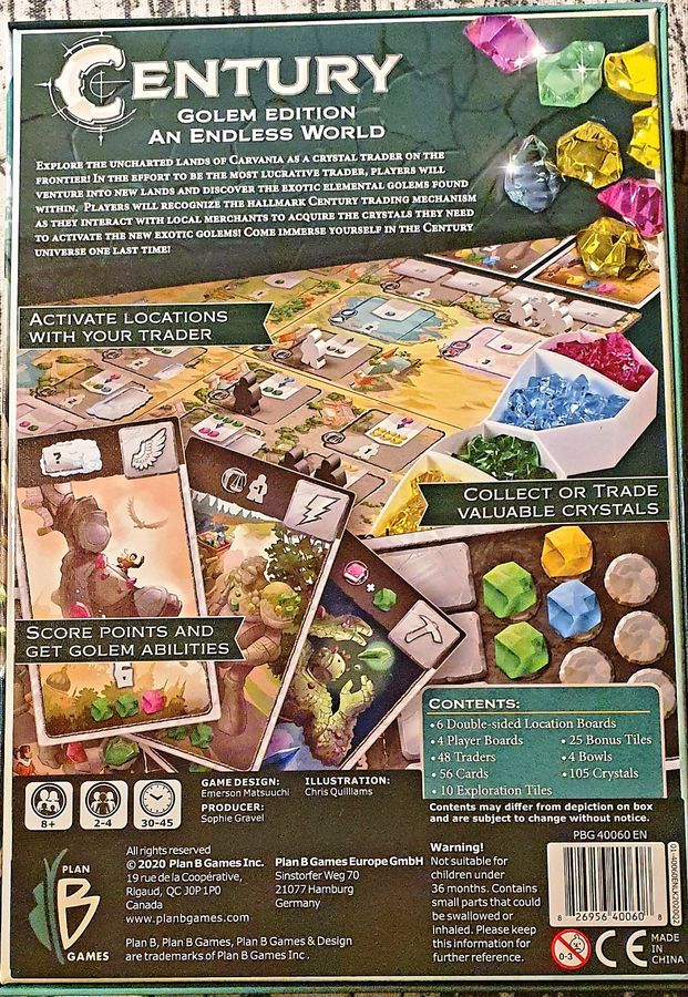 Plan B Games Century: Golem Edition - An Endless World Obrázek