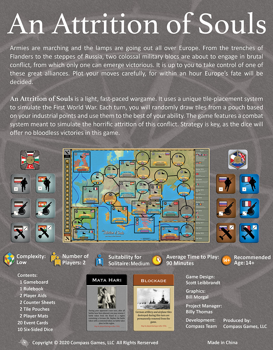 Compass Games An Attrition Of Souls Obrázek