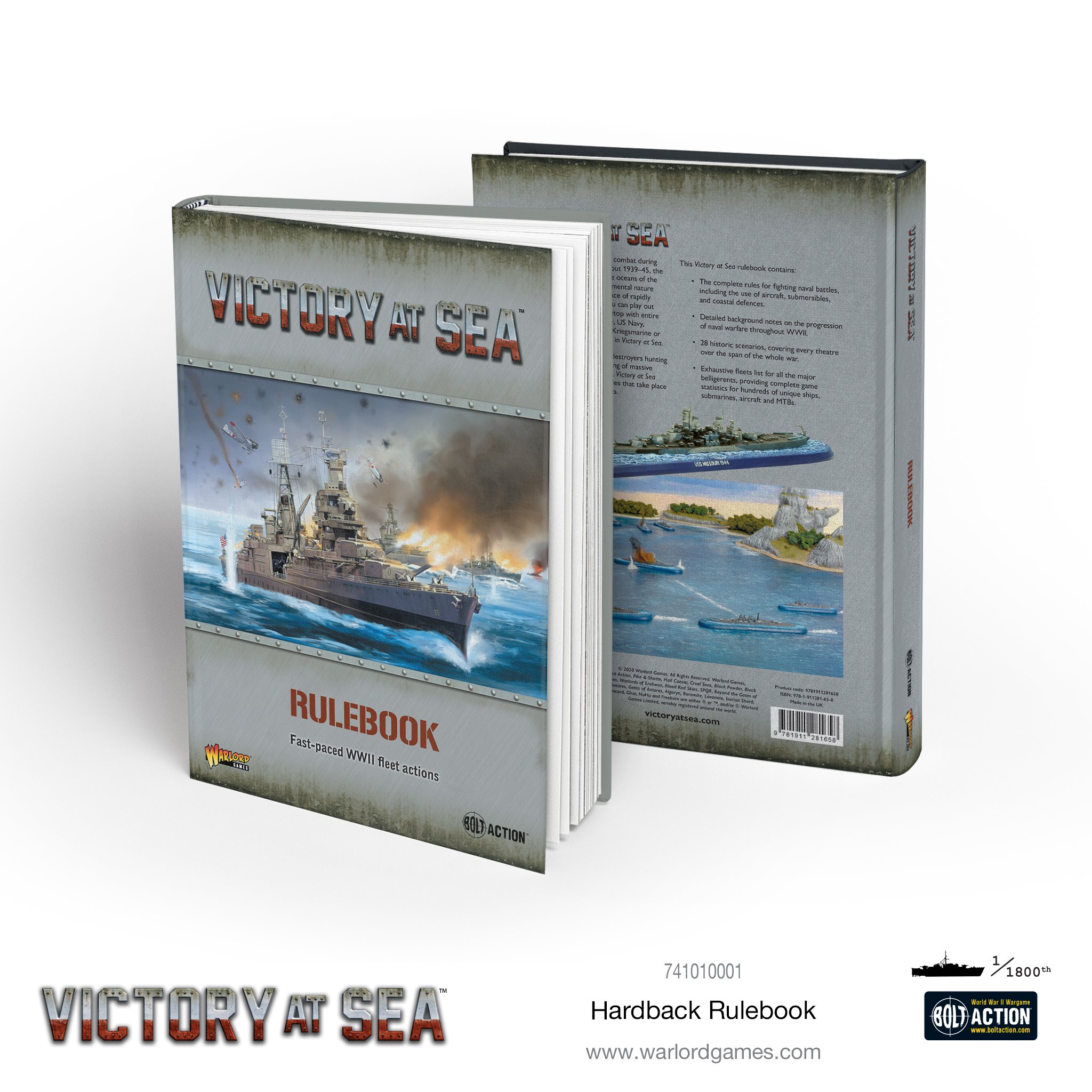 Warlord Games Victory at Sea Rulebook Obrázek