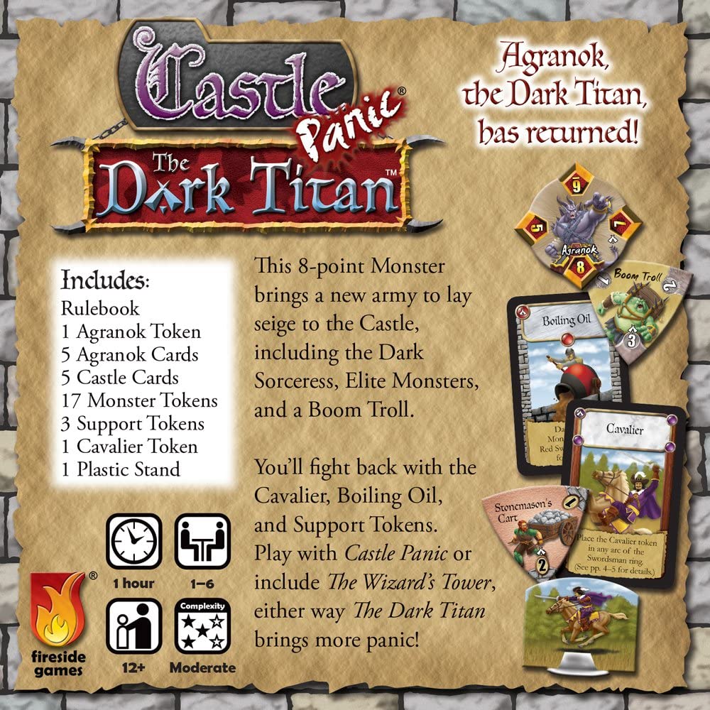 Fireside Games Castle Panic: The Dark Titan Obrázek