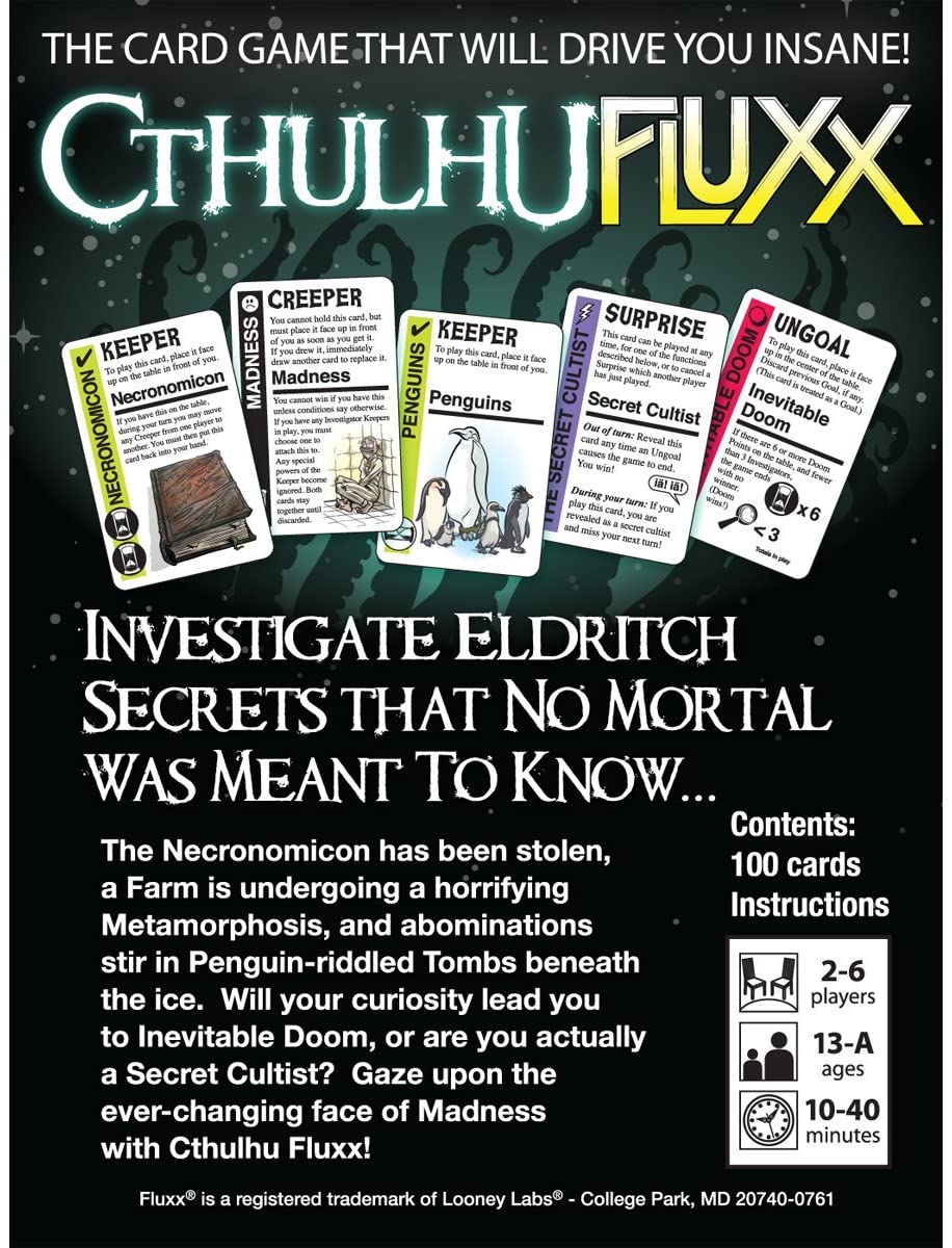Looney Labs Cthulhu Fluxx Obrázek