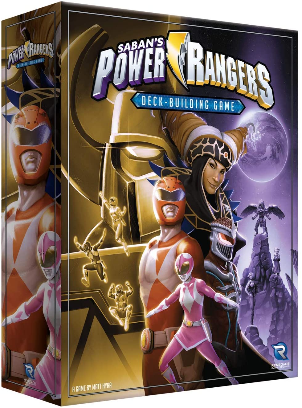 Renegade Games Power Rangers Deck - Building Game Obrázek