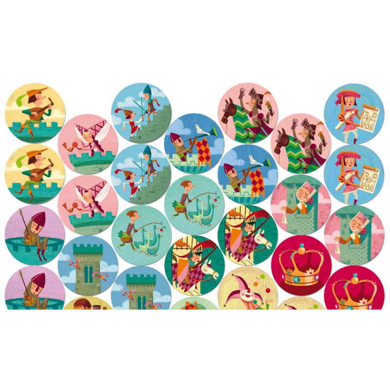 Londji Rytířské pexeso Obrázek