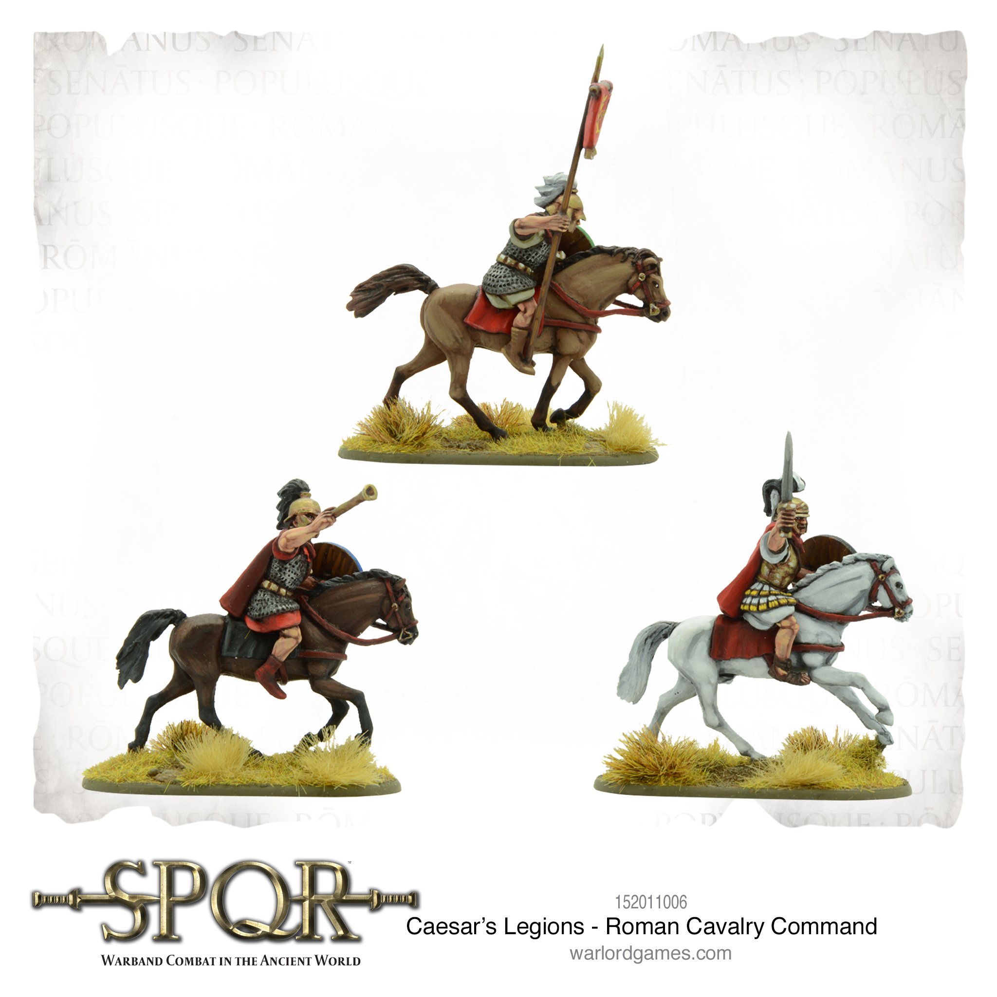 Warlord Games SPQR: Caesar's Legions - Cavalry Command Obrázek