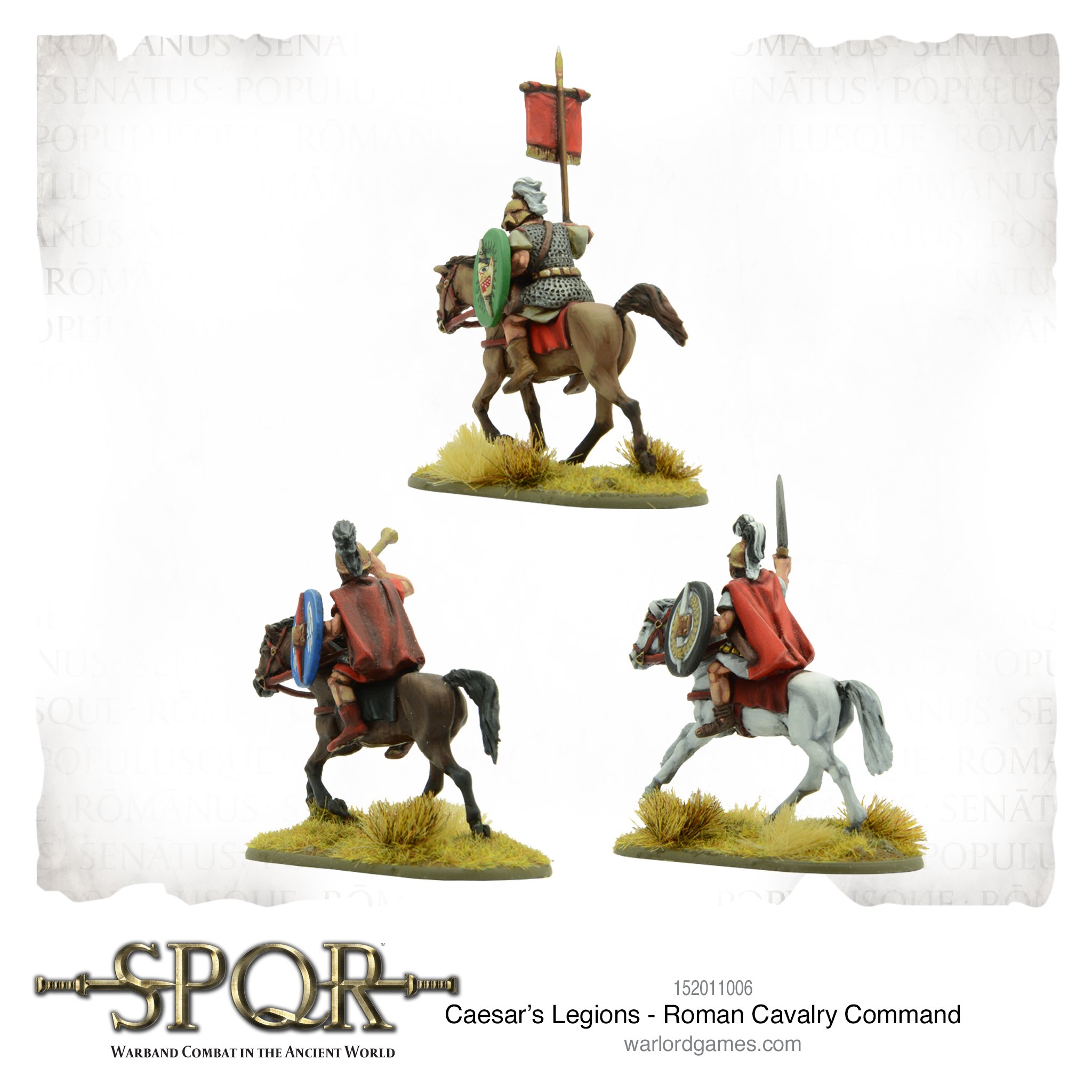 Warlord Games SPQR: Caesar's Legions - Cavalry Command Obrázek