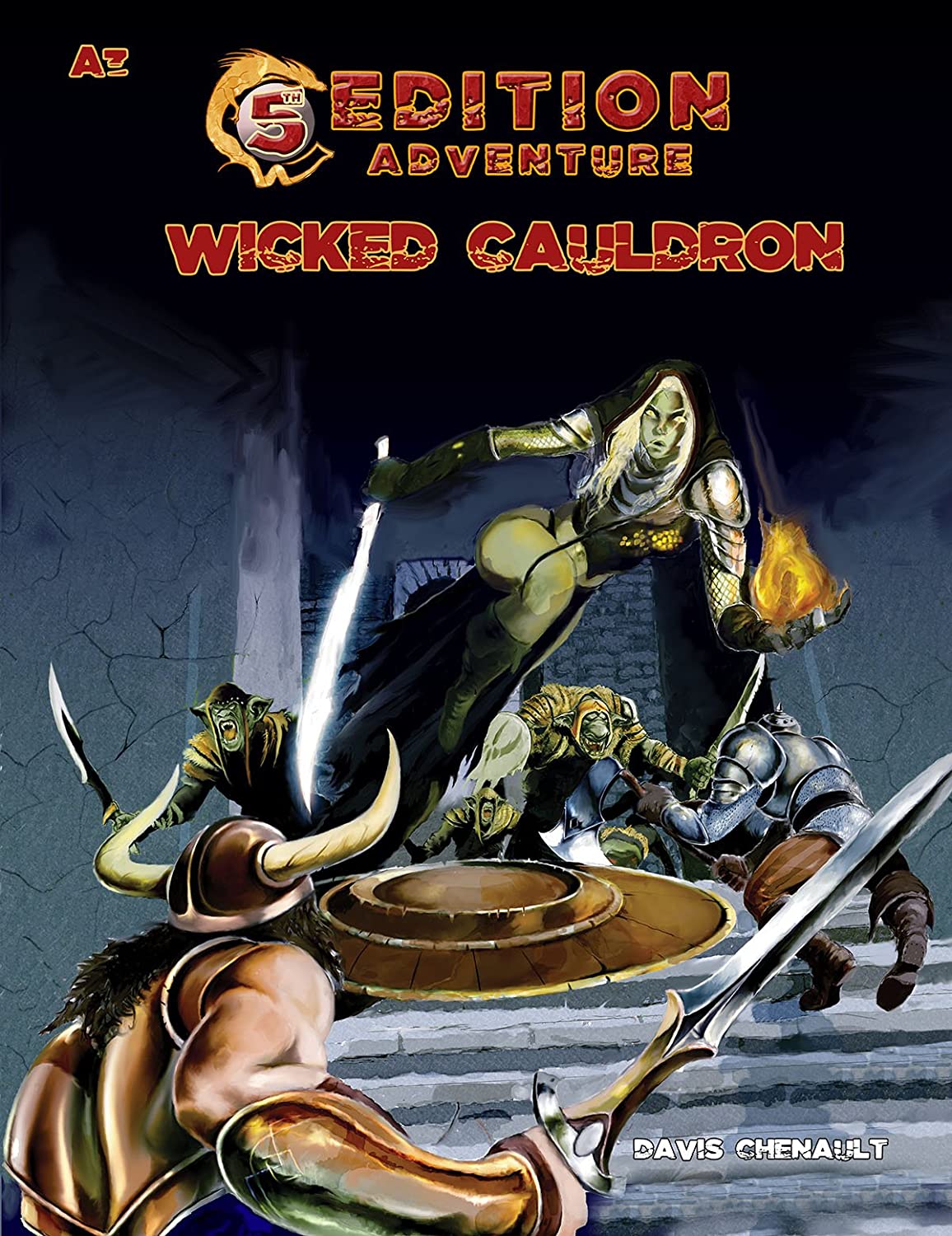 Troll Lord Games 5th Edition Adventures: A3 - The Wicked Cauldron Obrázek