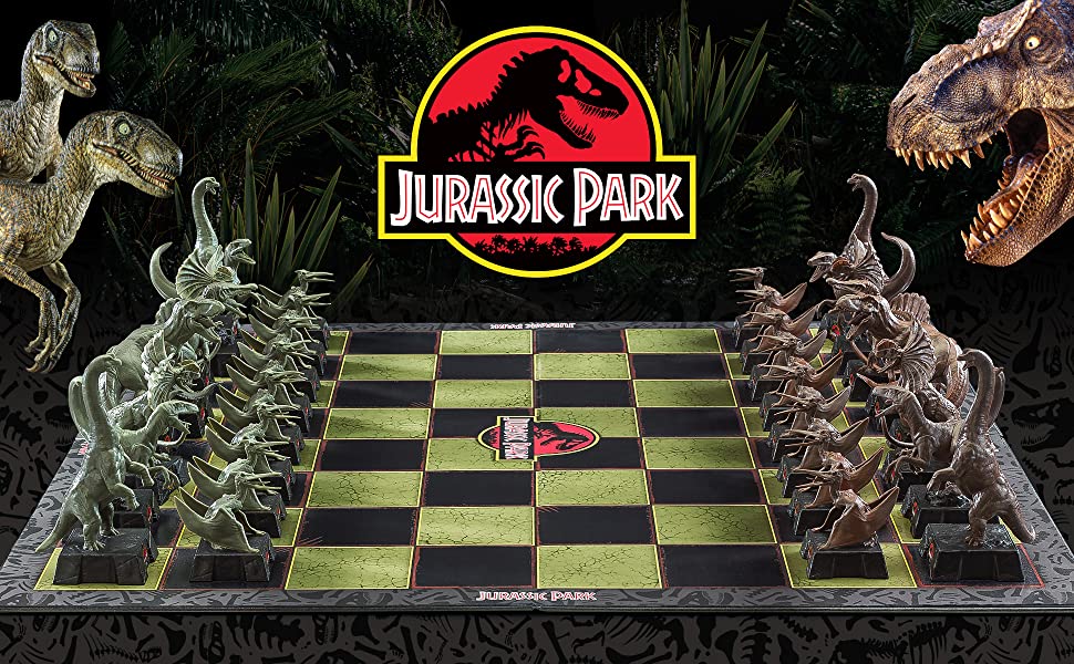 The Noble Collection Jurassic Park - Chess set Obrázek