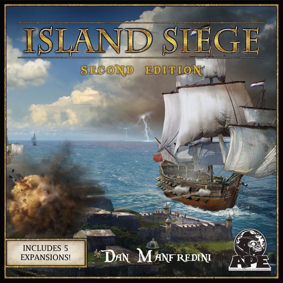 APE Games Island Siege 2nd Edition Obrázek