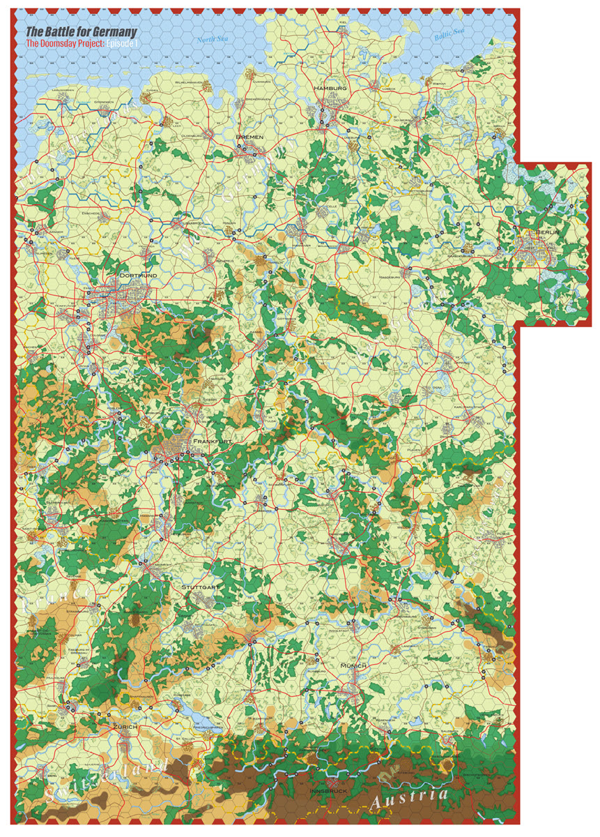 Compass Games The Doomsday Project: Episode One, The Battle for Germany Obrázek