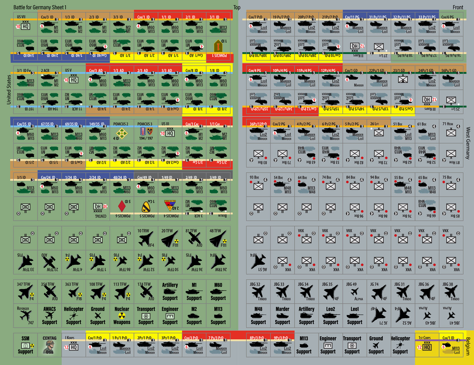 Compass Games The Doomsday Project: Episode One, The Battle for Germany Obrázek