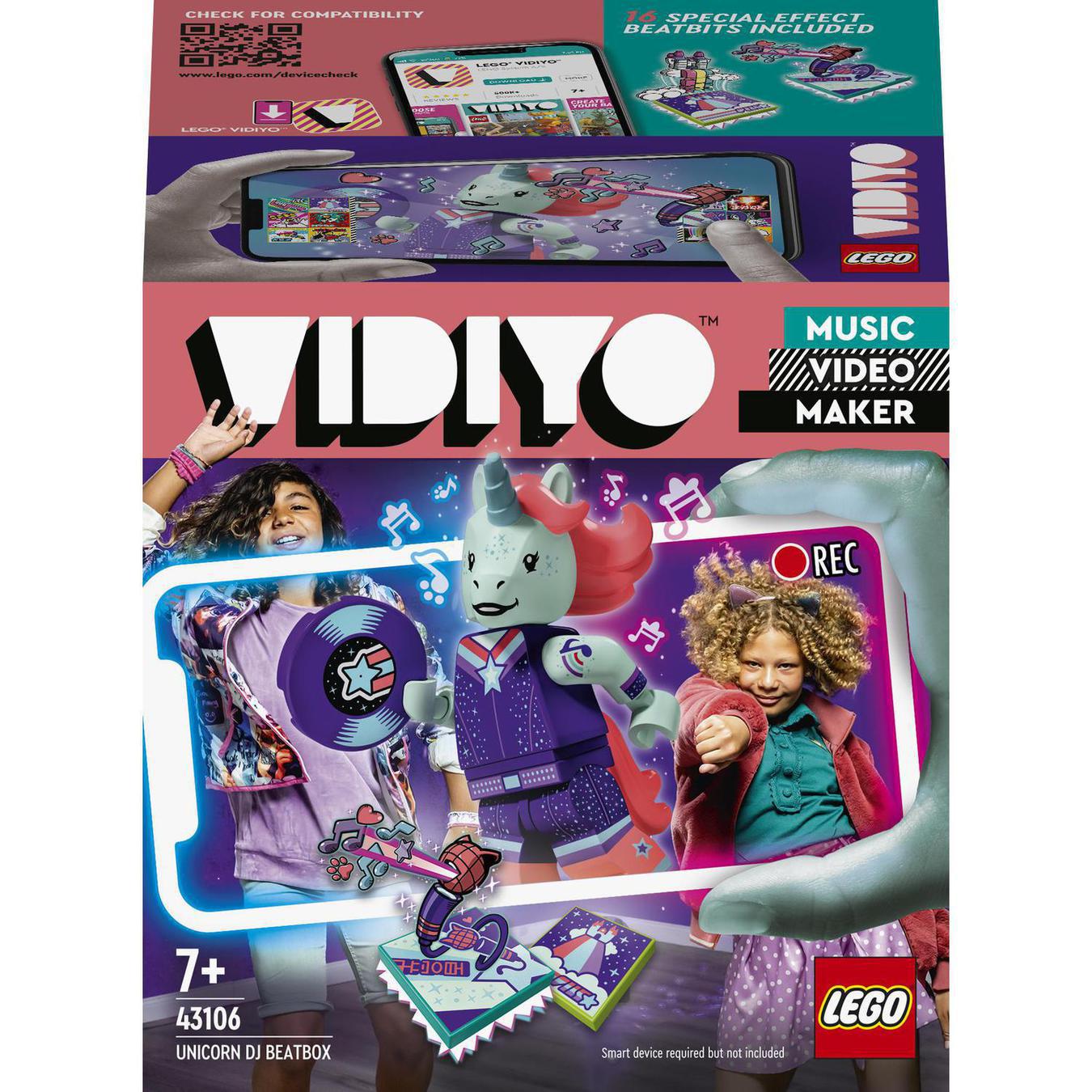LEGO Unicorn DJ BeatBox 43106 Obrázek