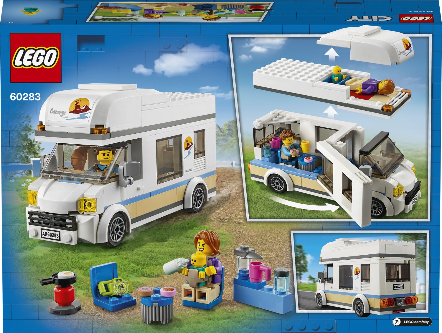 LEGO Prázdninový karavan 60283 Obrázek