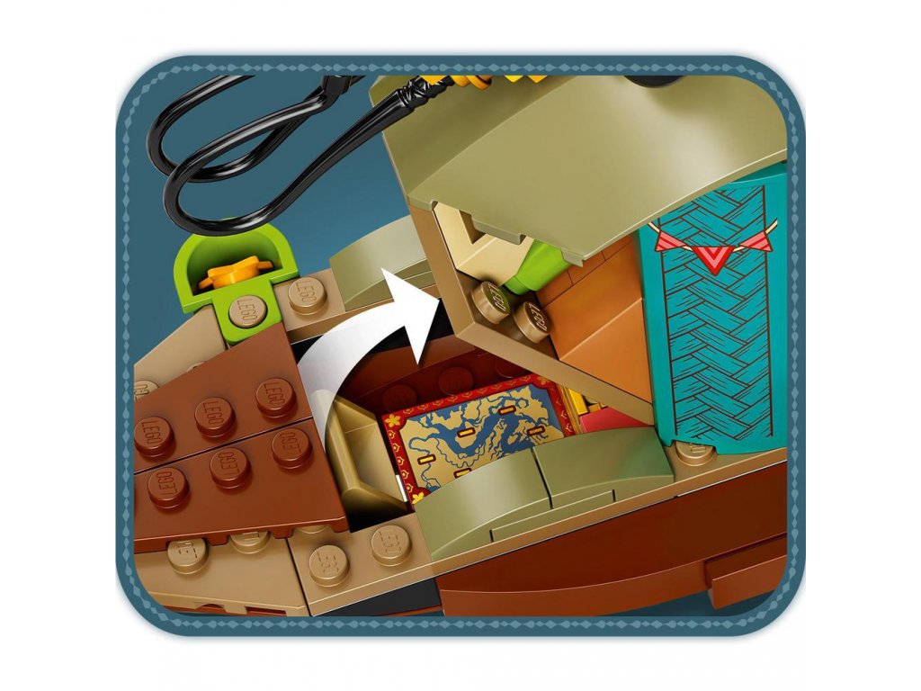 LEGO Boun a loď 43185 Obrázek