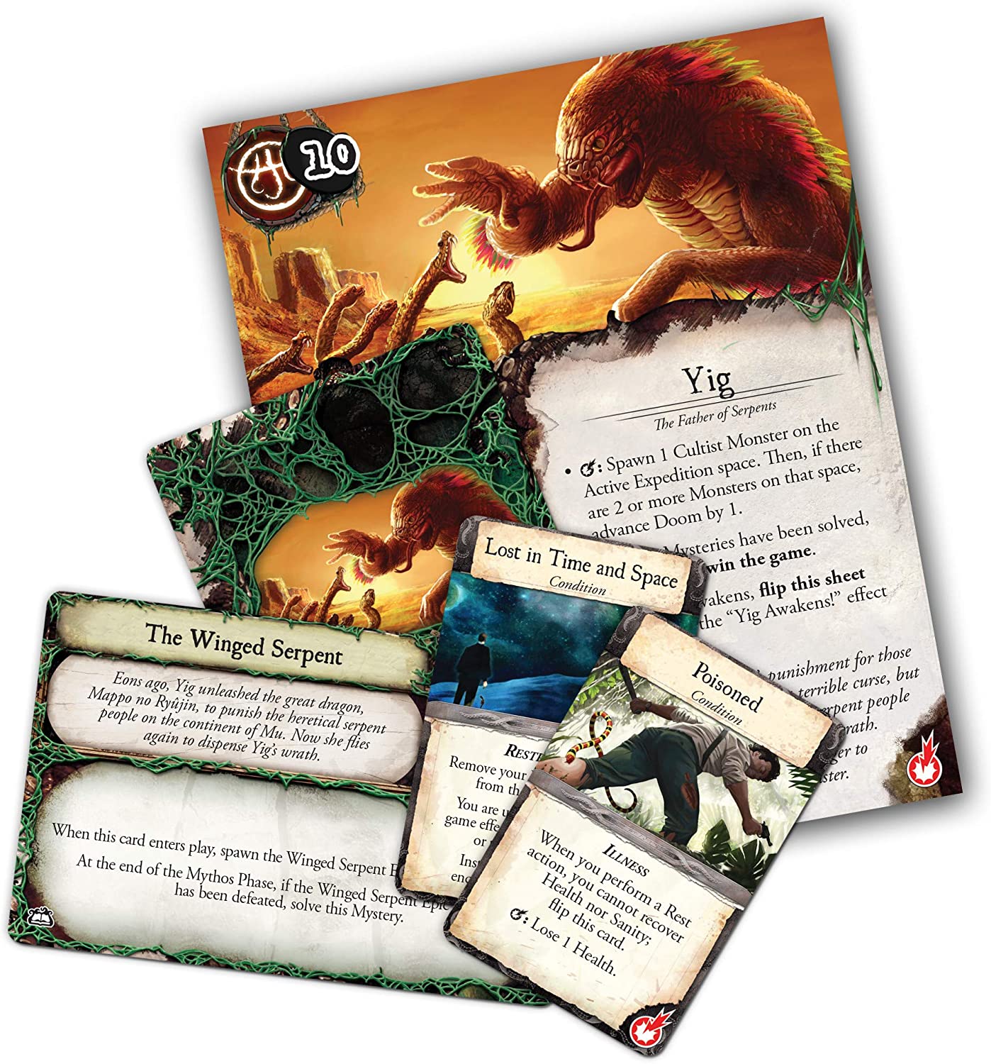 Fantasy Flight Games Eldritch Horror: Forsaken Lore Obrázek