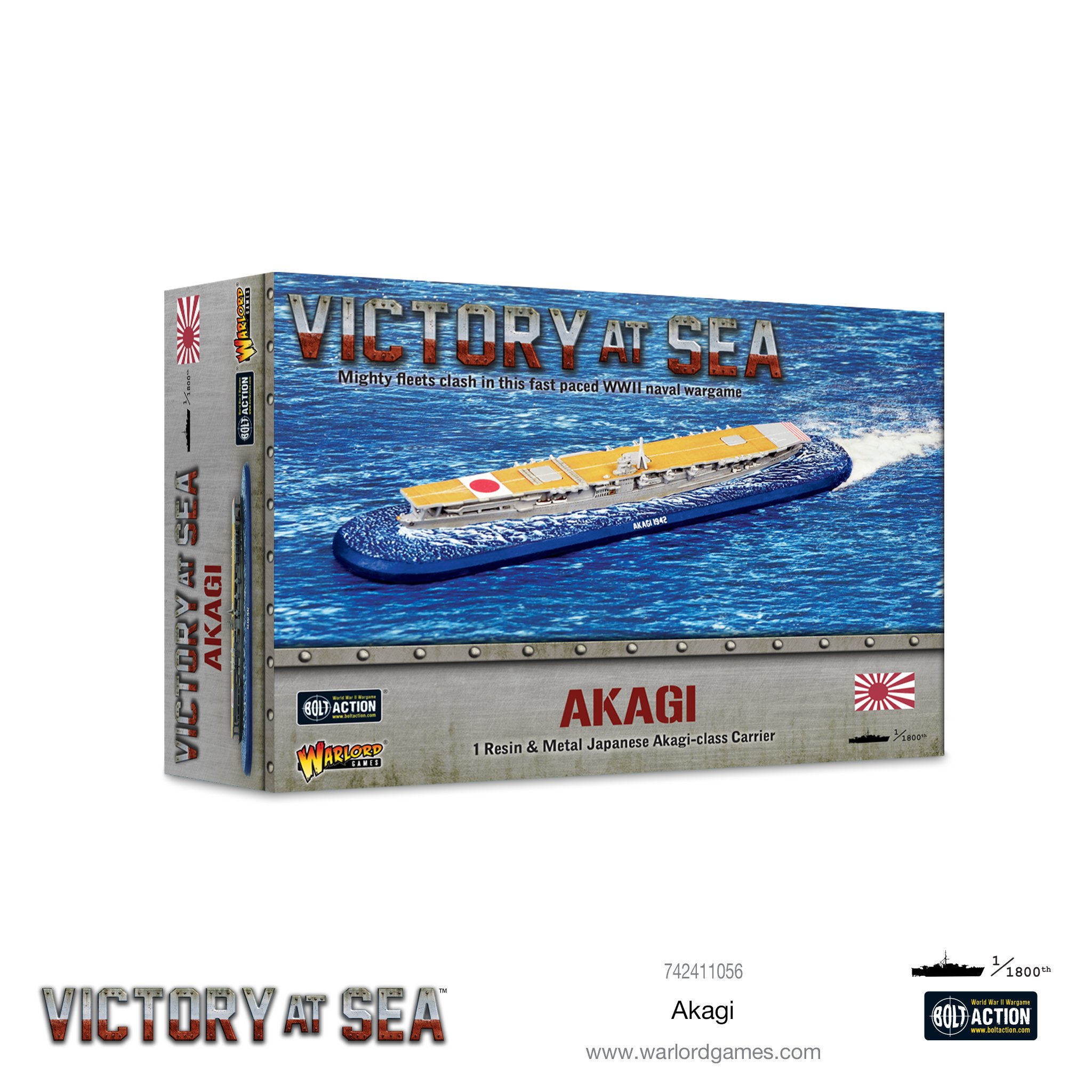 Warlord Games Victory at Sea: Akagi Obrázek