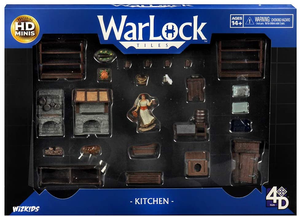 WizKids WarLock Tiles: Accessory - Kitchen Obrázek