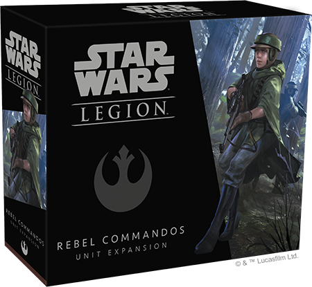 Fantasy Flight Games Star Wars Legion - Rebel Commandos Unit Expansion Obrázek