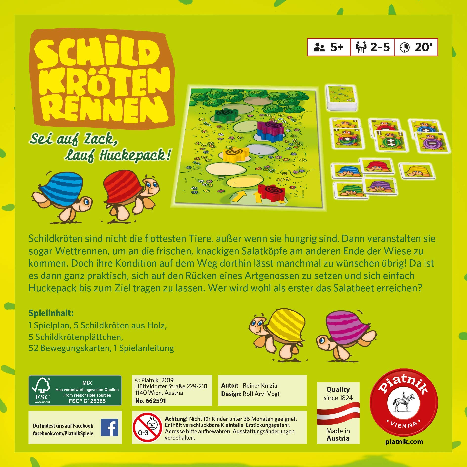 Piatnik Schildkrötenrennen Obrázek