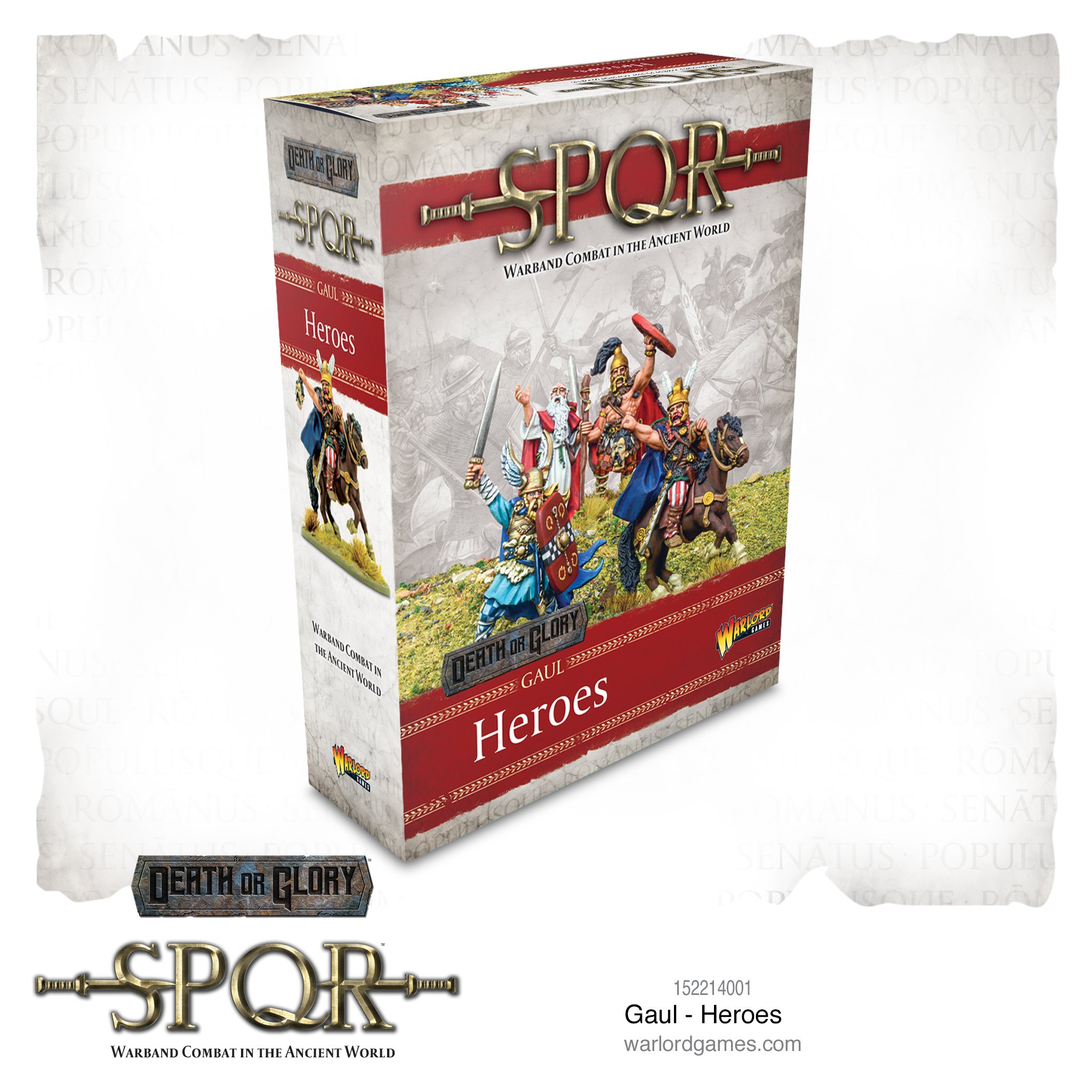 Warlord Games SPQR: Gaul - Heroes Obrázek