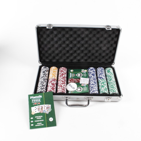 Piatnik Poker Set 300 High Gloss Chips Obrázek