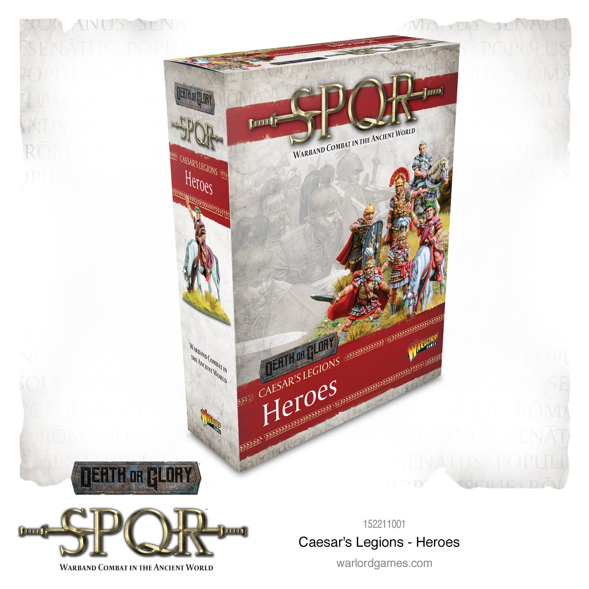 Warlord Games SPQR: Caesar's Legions - Heroes Obrázek