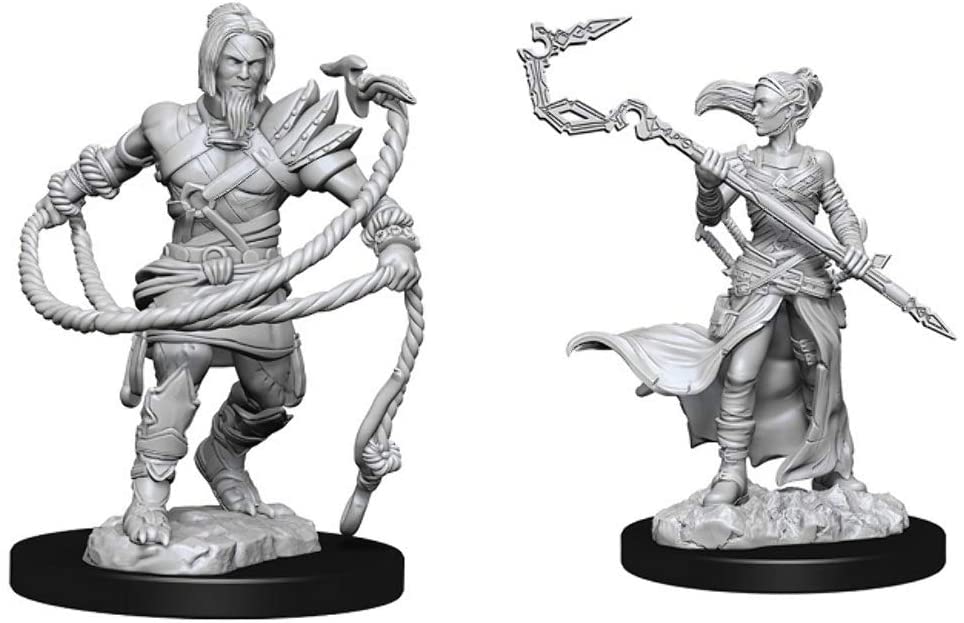 WizKids Magic the Gathering Unpainted Miniatures: Stoneforge Mystic & Kor Hookmaster Obrázek