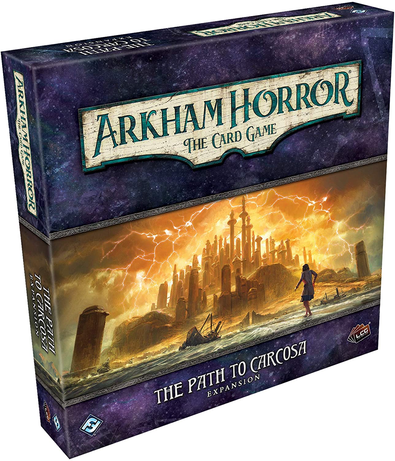 Fantasy Flight Games Arkham Horror LCG: Path to Carcosa Deluxe Expansion Obrázek