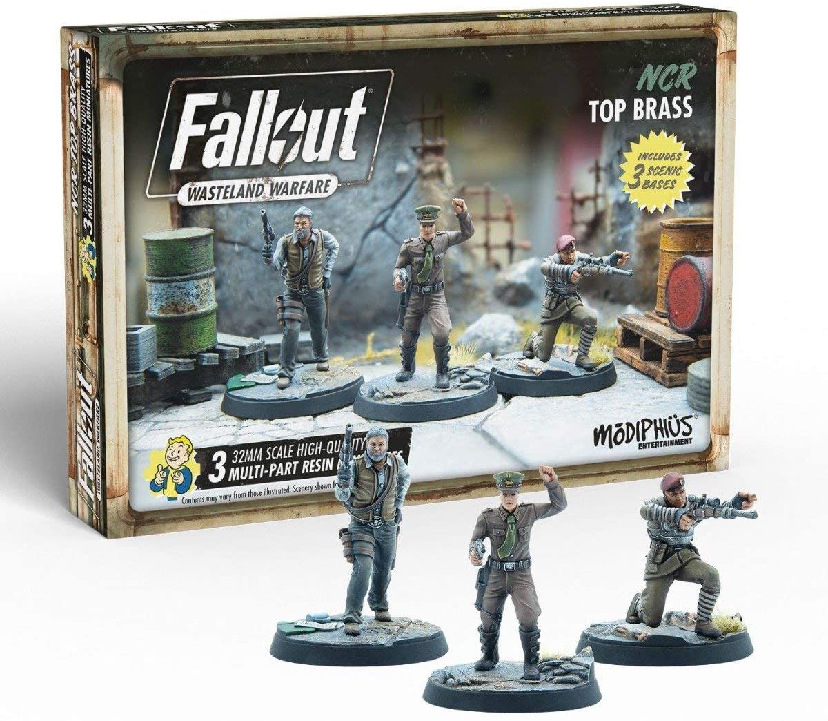Modiphius Entertainment Fallout: Wasteland Warfare - NCR: Top Brass Obrázek