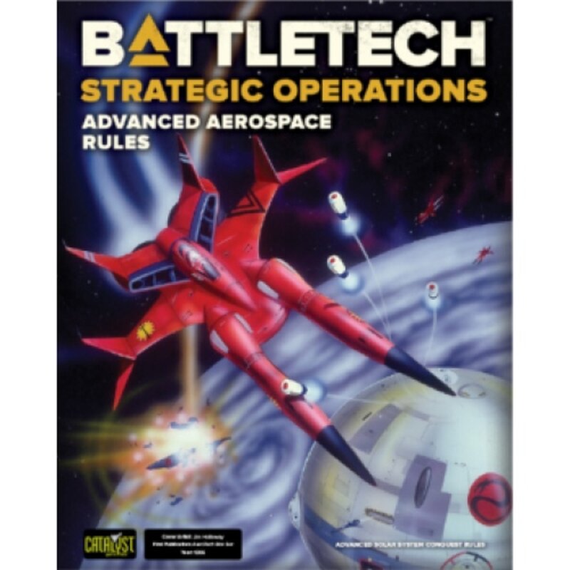 Catalyst Game Labs BattleTech Strategic Ops Advanced Aerospace Rules Obrázek